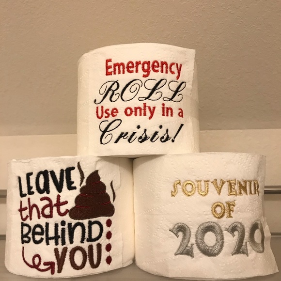 Embroidered Toilet paper Home Decor 2020 Souvenir - Picture 3 of 4